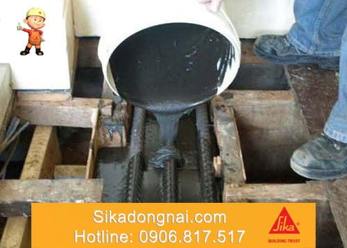 Vữa rót Sika grout tự chảy, khả năng bám dính và cường độ tuyệt hảo - Sika Biên Hòa