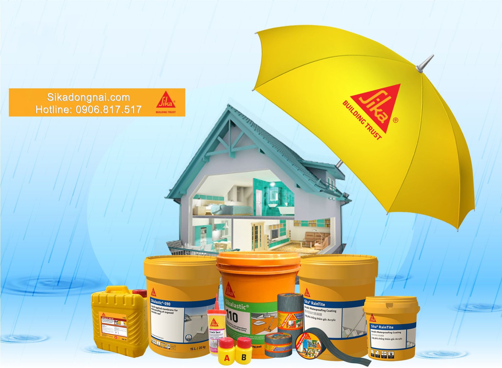 Các Hình Thức Thấm Điển Hình & Nguyên Nhân - Tư vấn chống thấm 0906.817.517